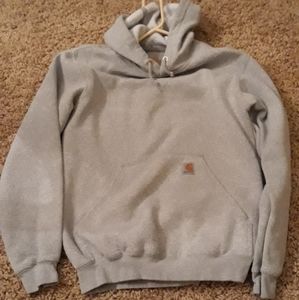 Carhartt Heather Gray Midweight Hoodie
